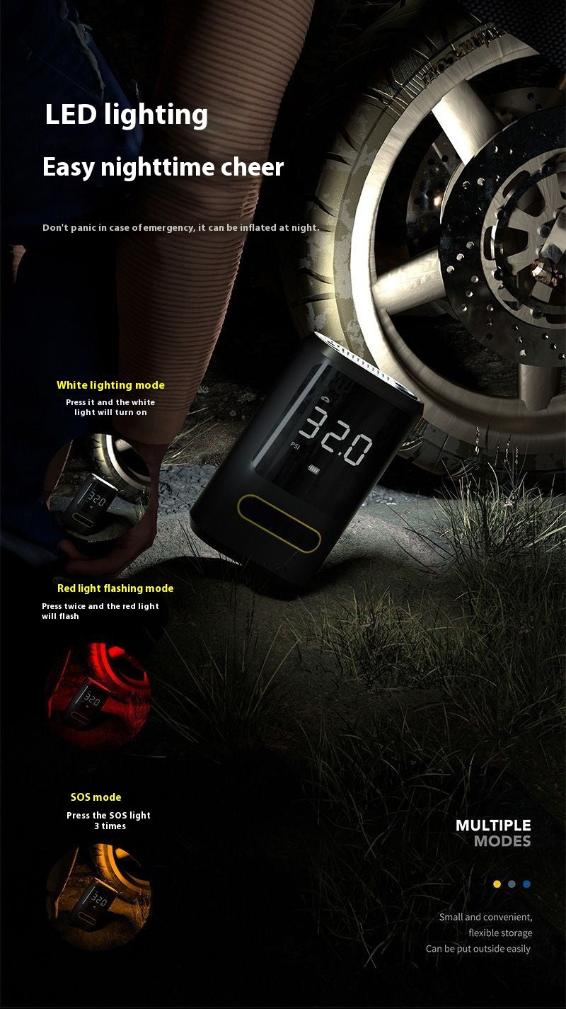 Mini Portable Wireless Tire Inflator