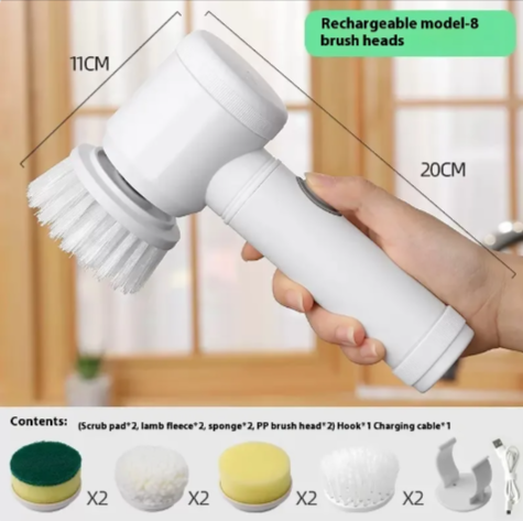 5-in-1 Electric Spin Cleaning Brush