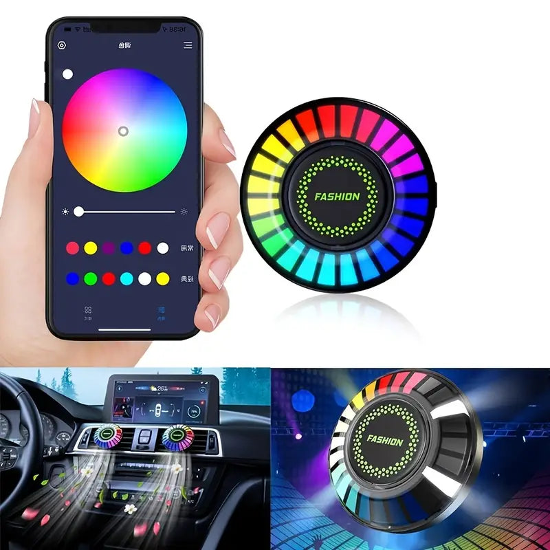 Car RGB Ambient Light USB LED Strip for Vehicles