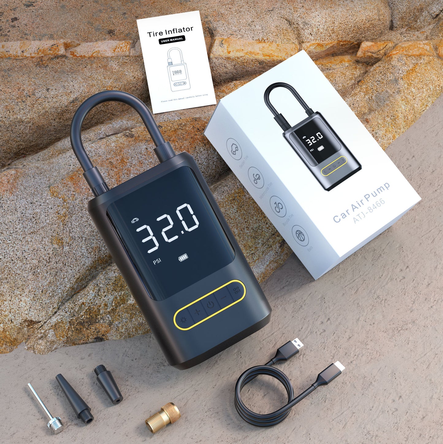 Mini Portable Wireless Tire Inflator
