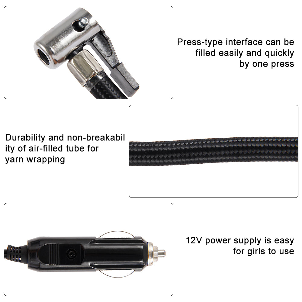 Smart Digital Tire Inflator Portable Air Pump