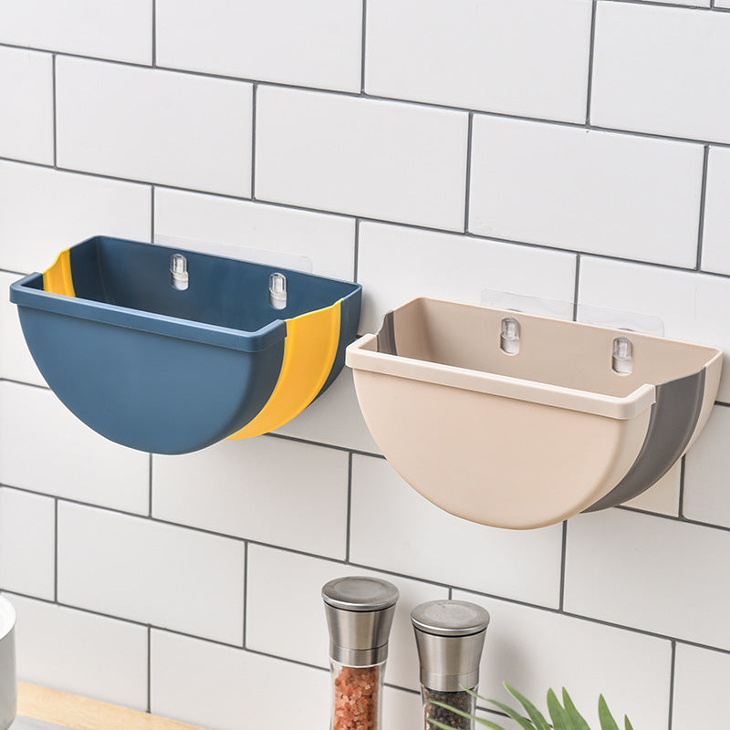 Folding Kitchen Trash Can for Home and Car Use