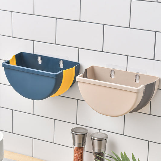 Folding Kitchen Trash Can for Home and Car Use