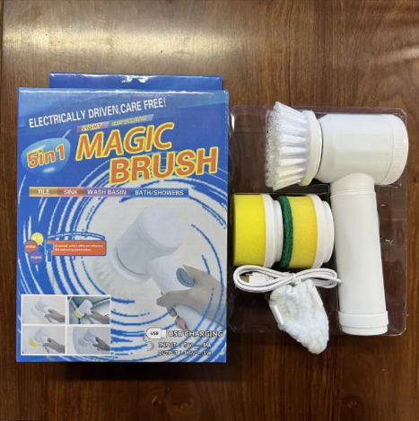 5-in-1 Electric Spin Cleaning Brush