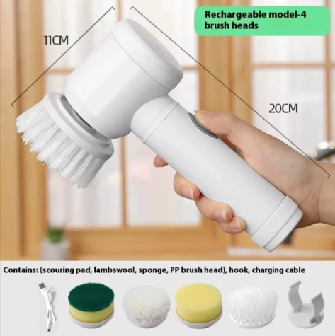 5-in-1 Electric Spin Cleaning Brush